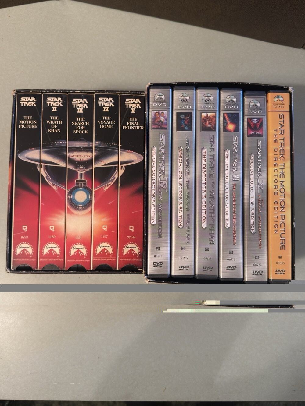 Star Trek The Movies 25th Anniversary Collector's Box Set DVD PG Paramount